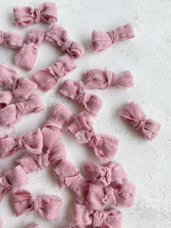 Bubblegum Pink Silk Ribbon Sheer Trim 216