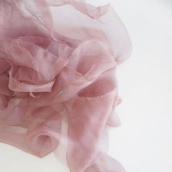 Silk Gossamer Ribbon in Rose
